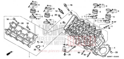 CYLINDER HEAD CBR600F5 de 2005